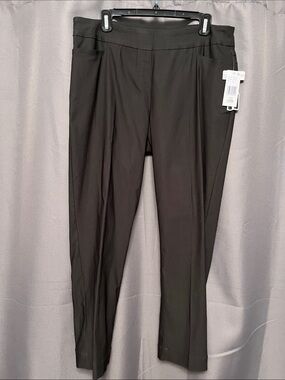 Black Women's Pull-On Stretch Trousers